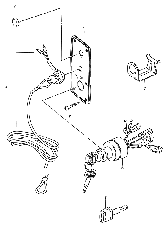 Opt : ignition switch