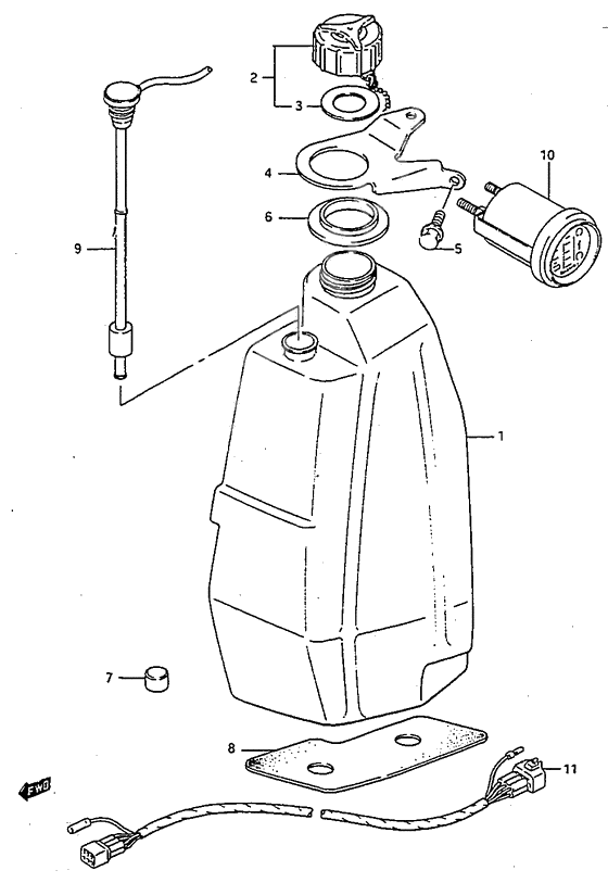 Oil tank