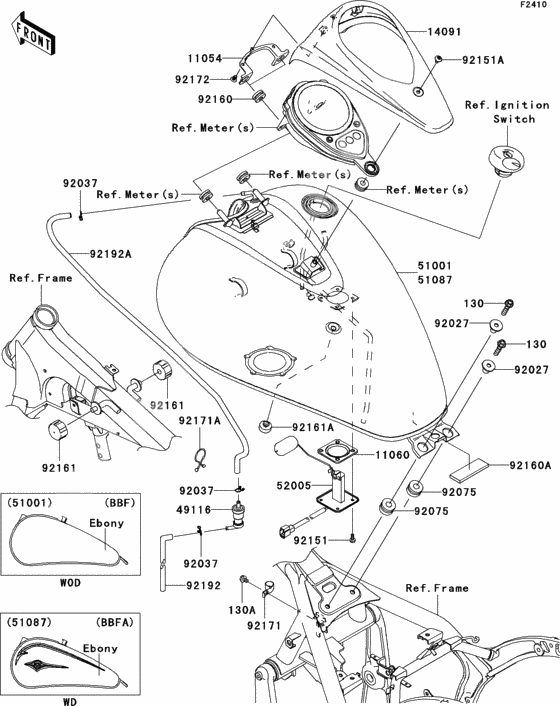 Fuel tank(bbf/bbfa)