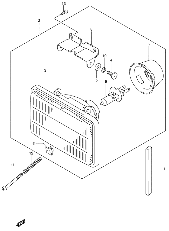 Headlamp              

                  Model y/k1