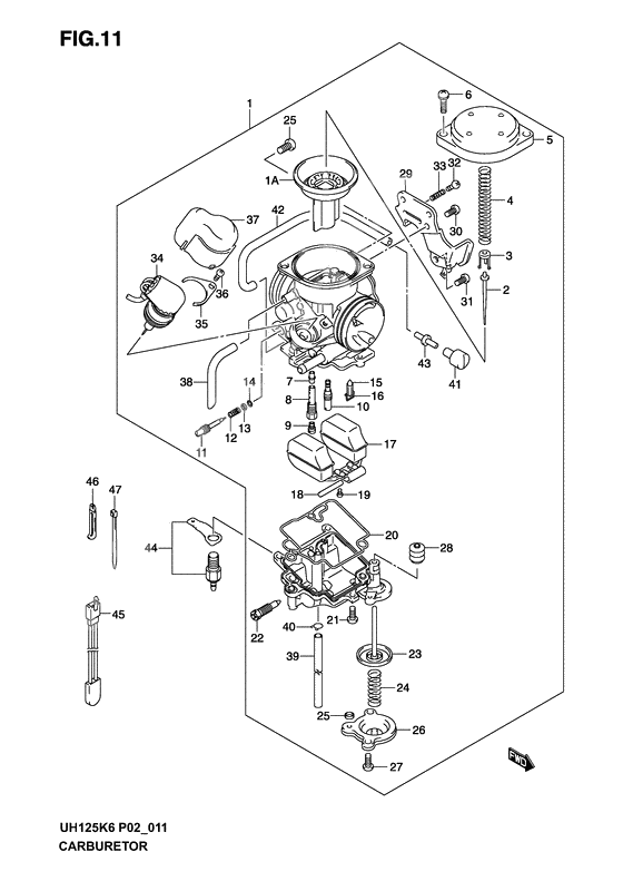 Carburetor assy