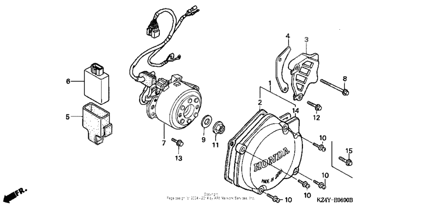 Left crankcase cover