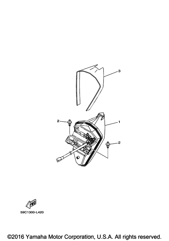Задний фонарь (Стоп-сигнал)