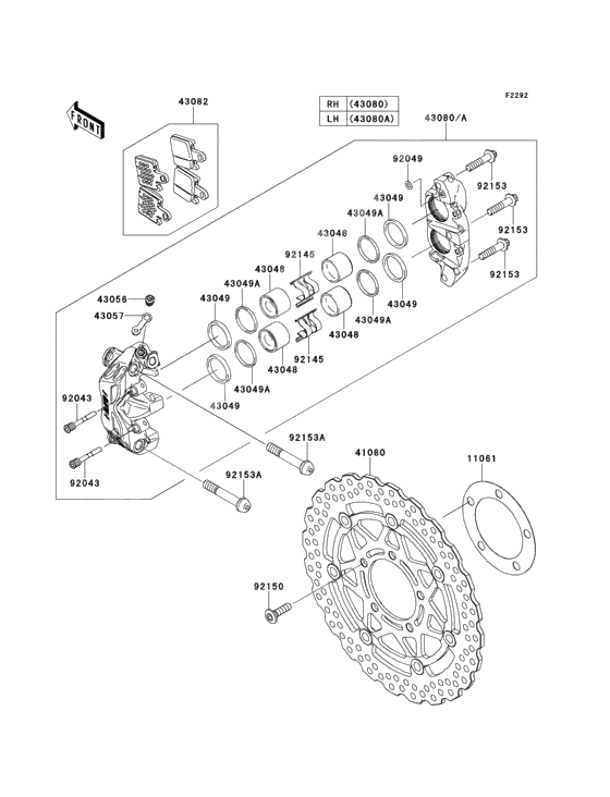 Front brake