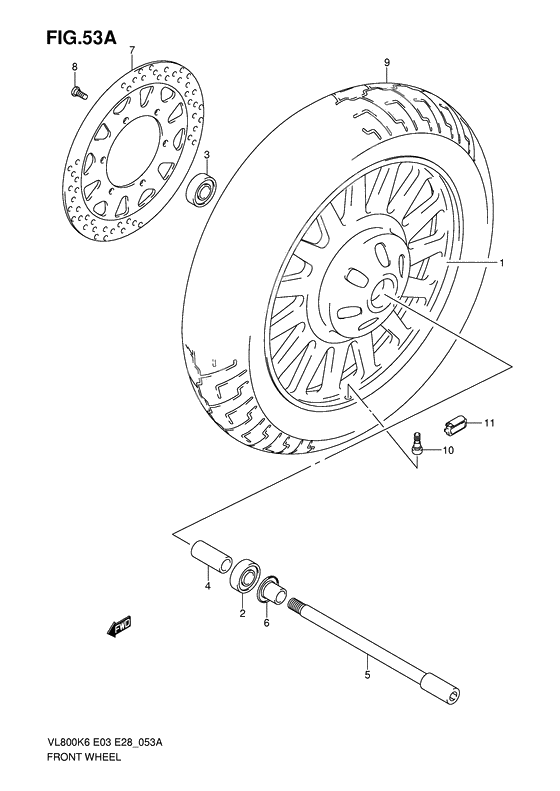 Transom + tube              

                  Vl800ck6/ck7/ck8/ck9/cl0