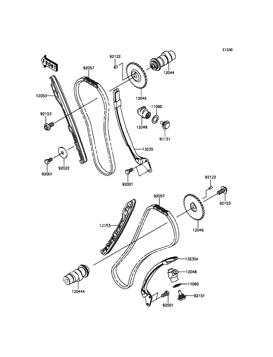 Распредвал & Цепь ГРМ & Натяжитель