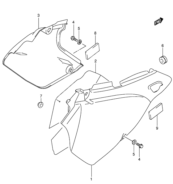 Frame cover              

                  Model k3/k4