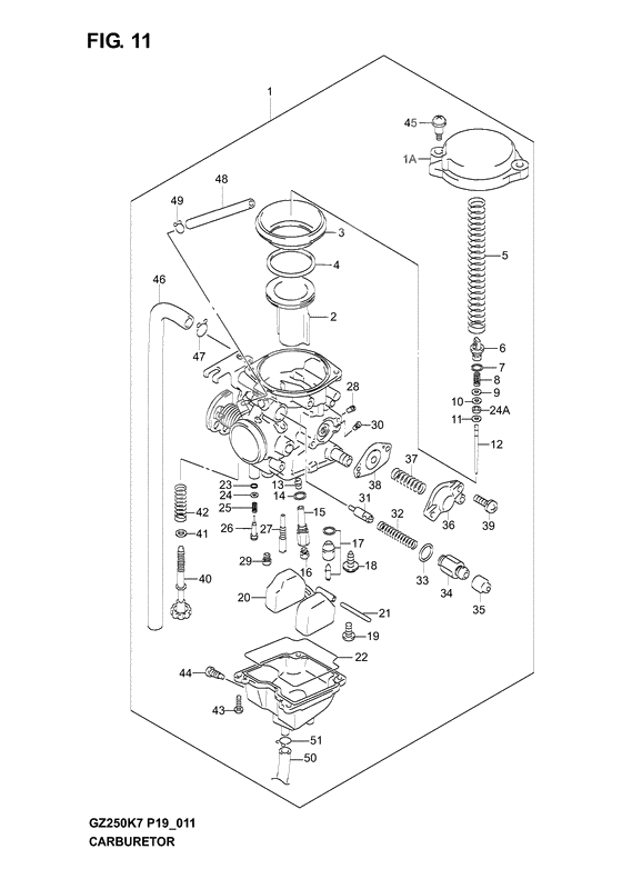 Carburetor assy