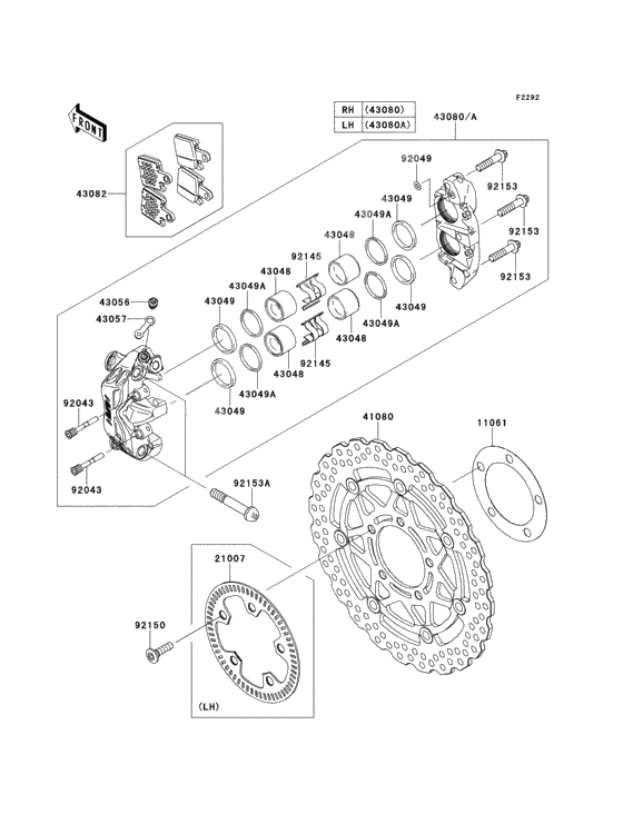 Front brake