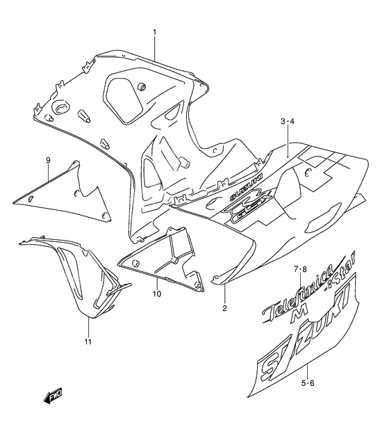 Under cowling              

                  Model k2 for yc2