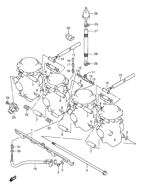 Carburetor fittings