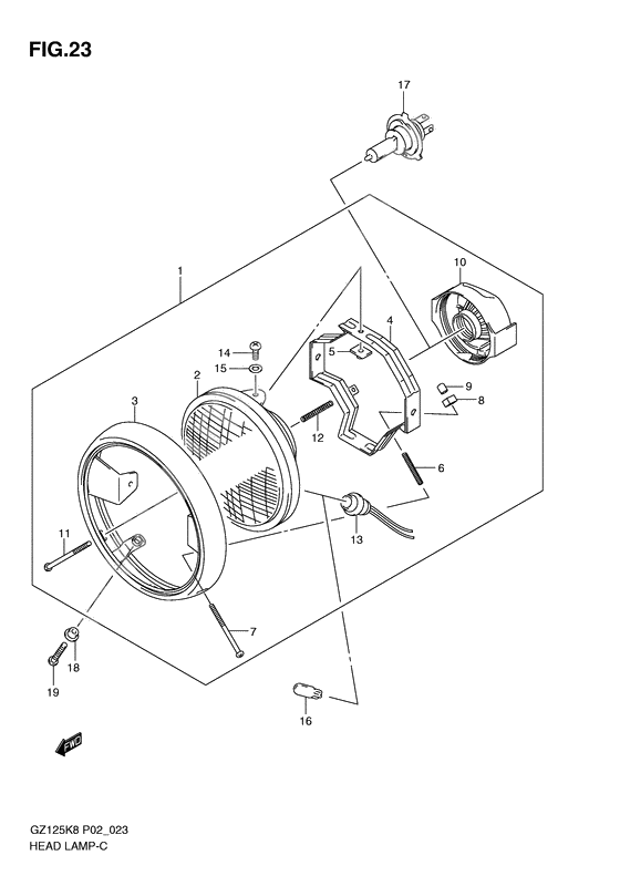 Headlamp              

                  P2