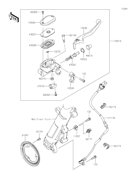 Front Master Cylinder