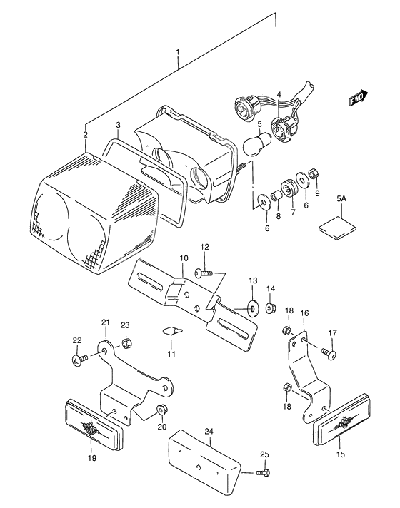 Rear combination lamp