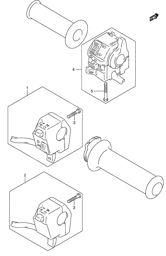 Handle switch