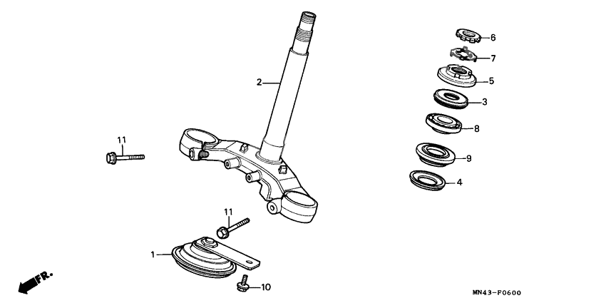 Steering stem