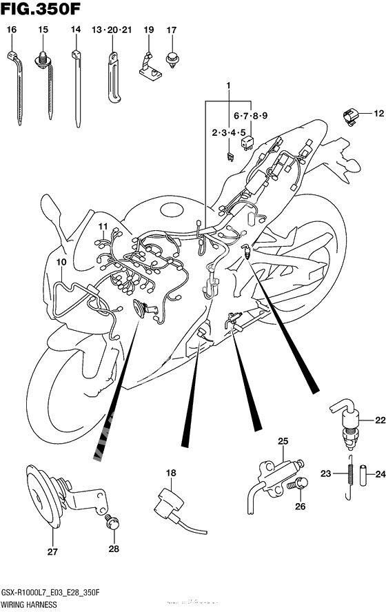 Wiring Harness (Gsx-R1000Al7 E33)