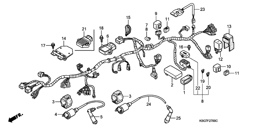 Wire harness/ ignition coil