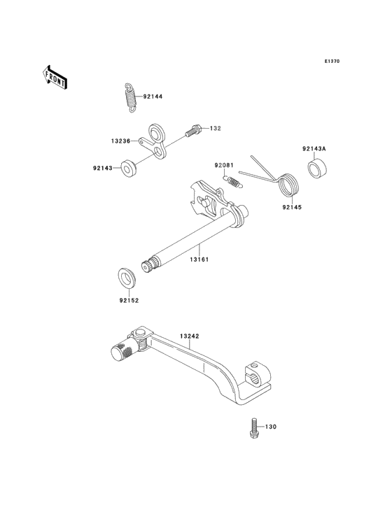 Gear change mechanism