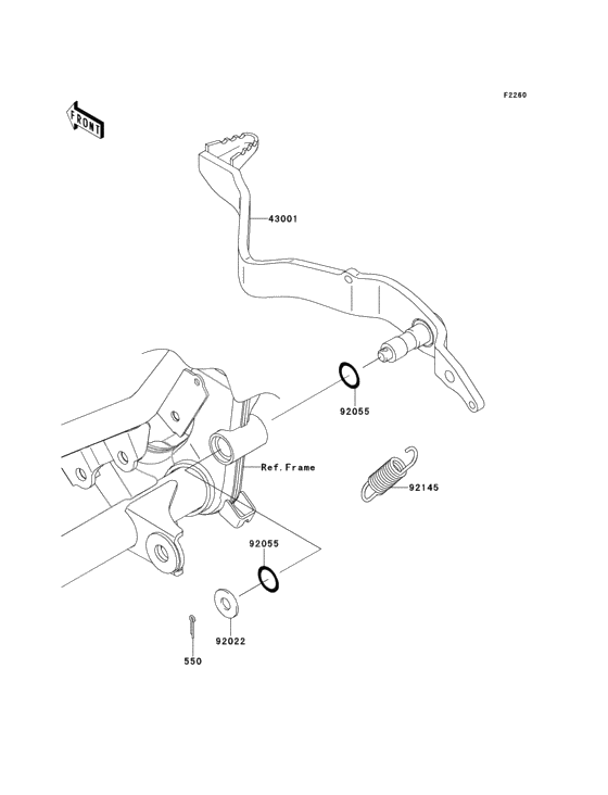 Brake pedal