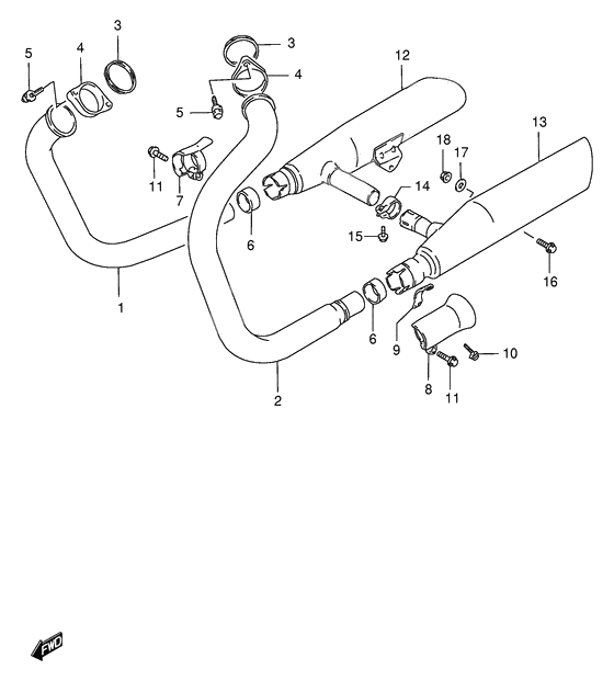 Muffler comp