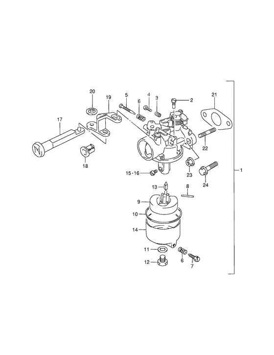 Carburetor assy