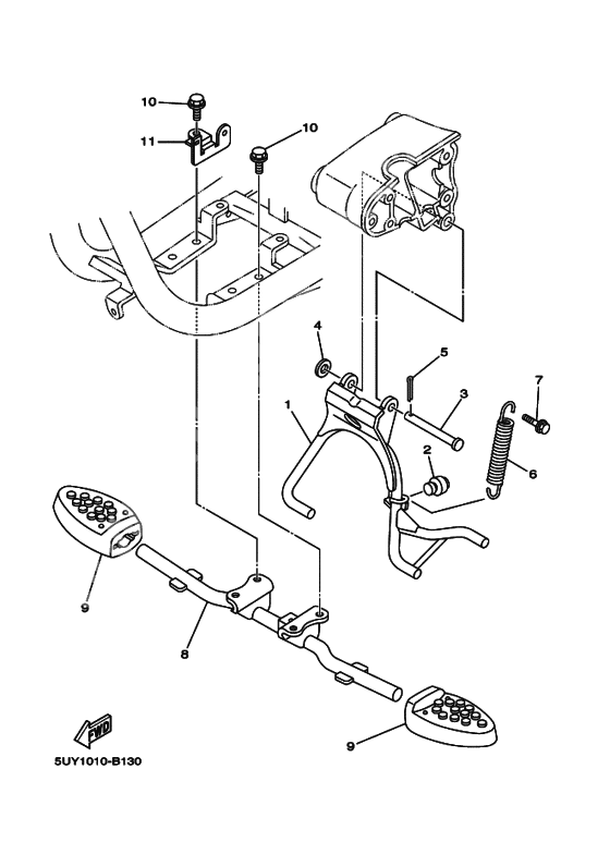 Stand, Footrest