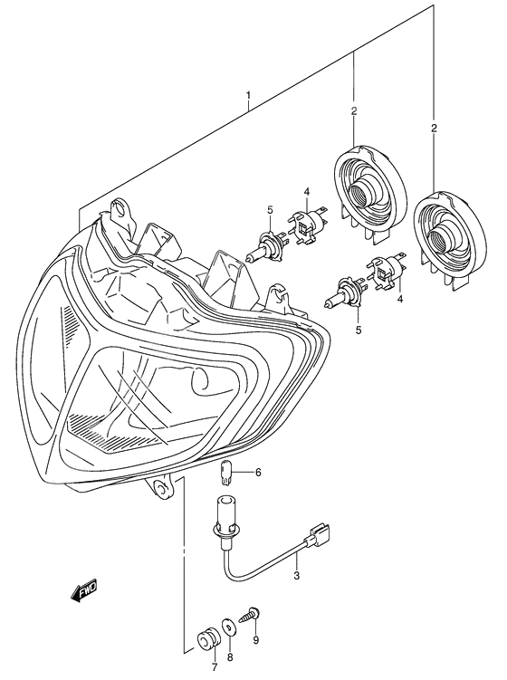 Headlamp              

                  E2, e19, e54, p37