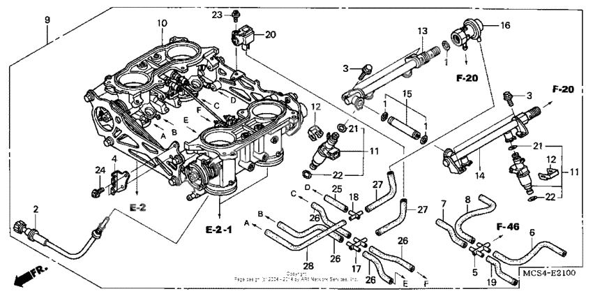 Throttle body (assy.)