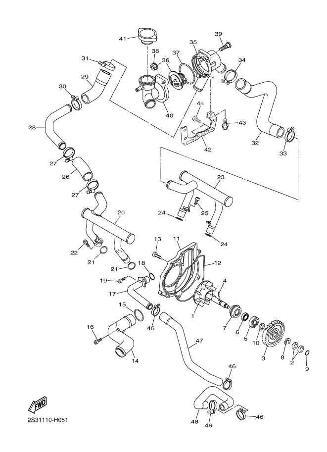 Водяной насос