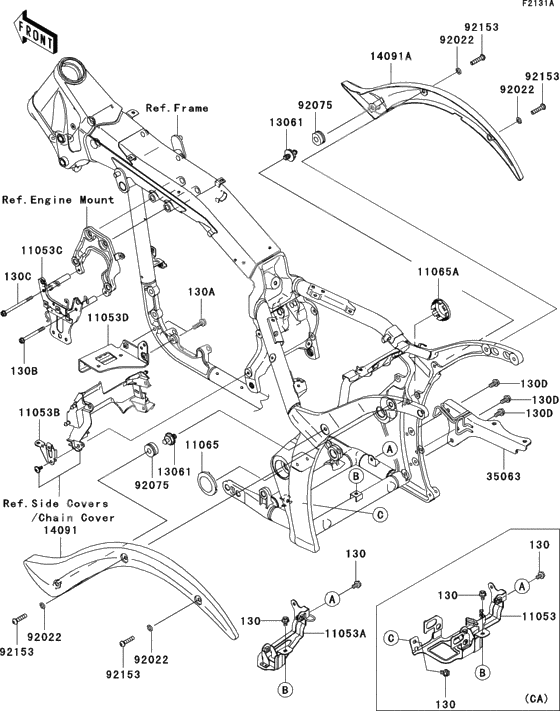 Frame fittings(a2)