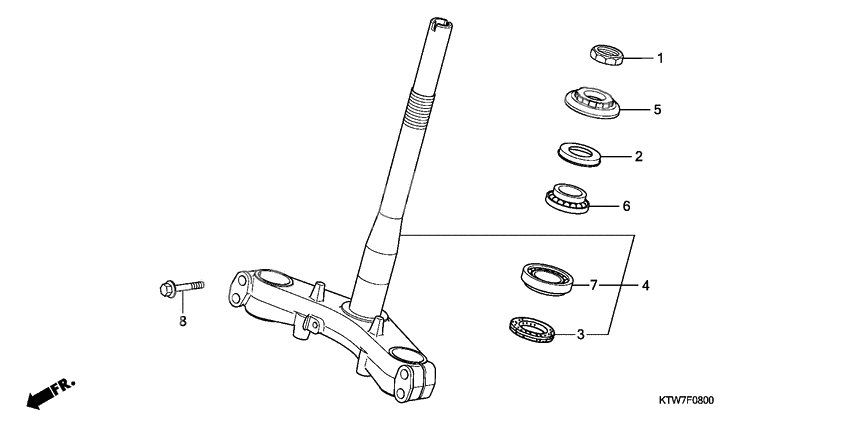 Steering stem