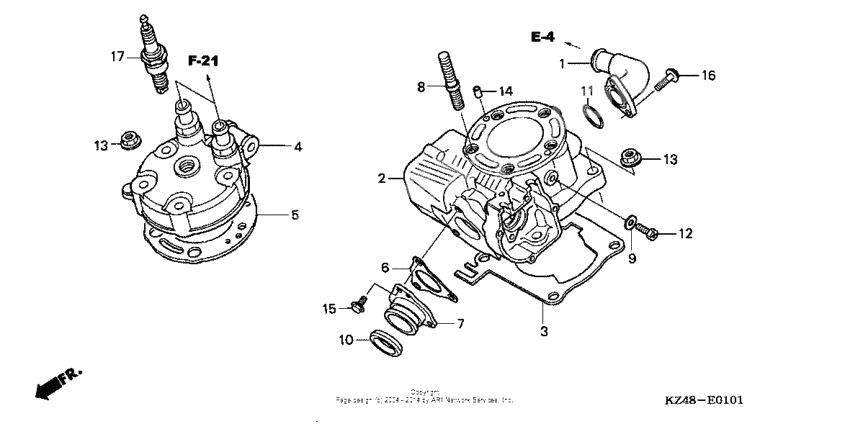 Cylinder head ('04)