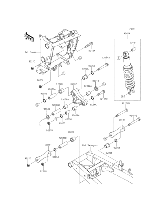 Suspension/shock absorber