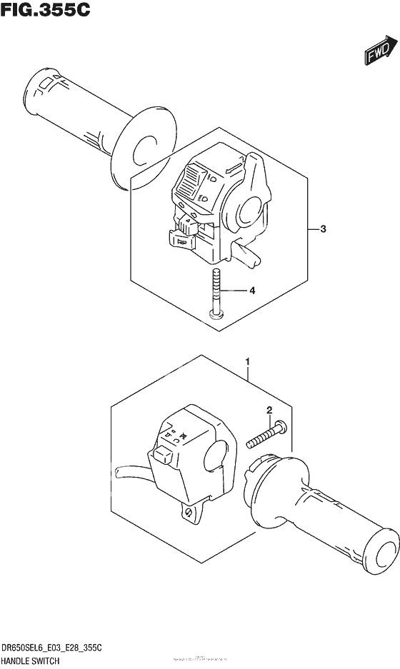 Пульт управления рулевой (Dr650Sel6 E33)