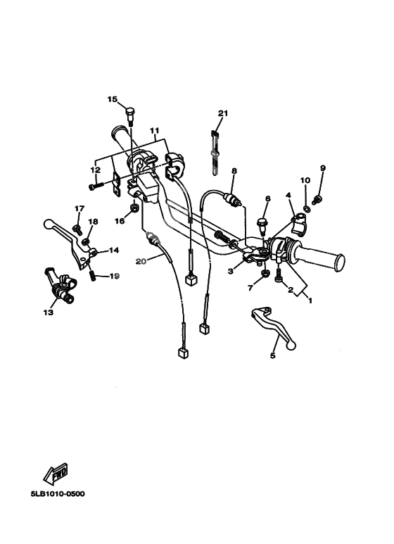 Interruptor manillar&palanc