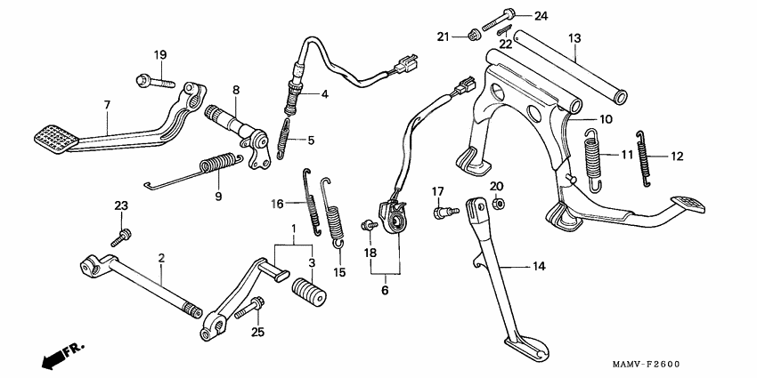 Pedal/stand