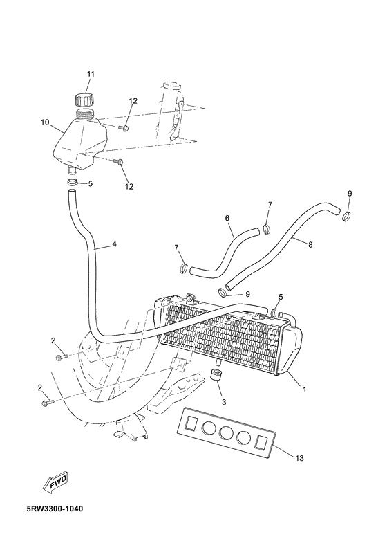 Radiator & hose