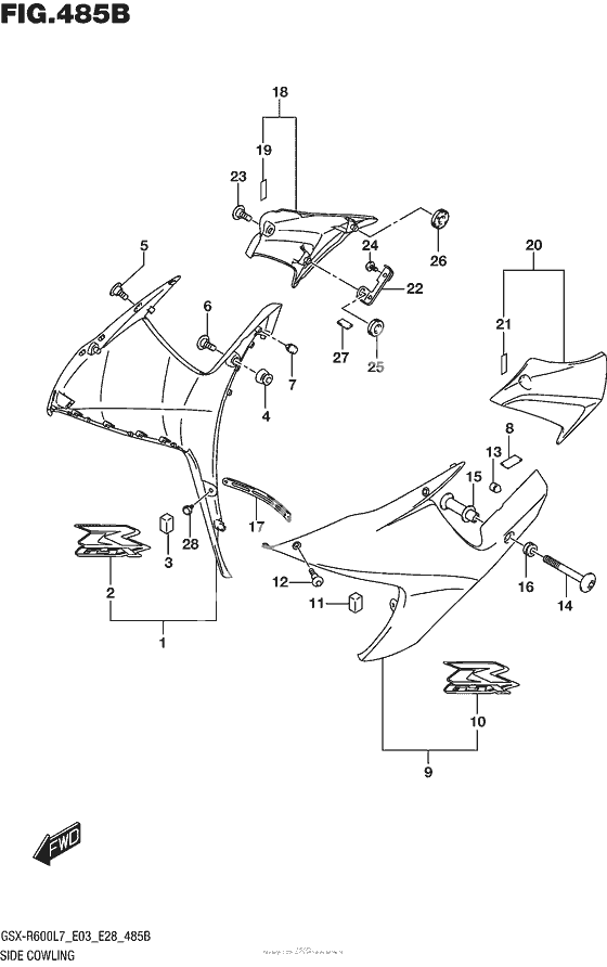 Side Cowling (Ykv)