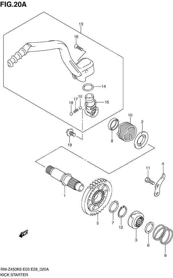 Kick starter
Rm-z450l0/l1