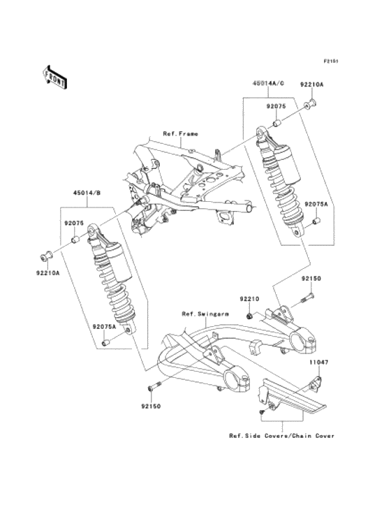 Suspension/shock absorber