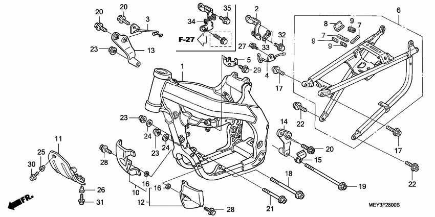 Frame body