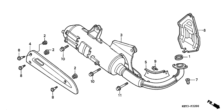 Exhaust muffler