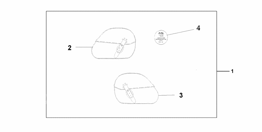 Leather saddlebag set