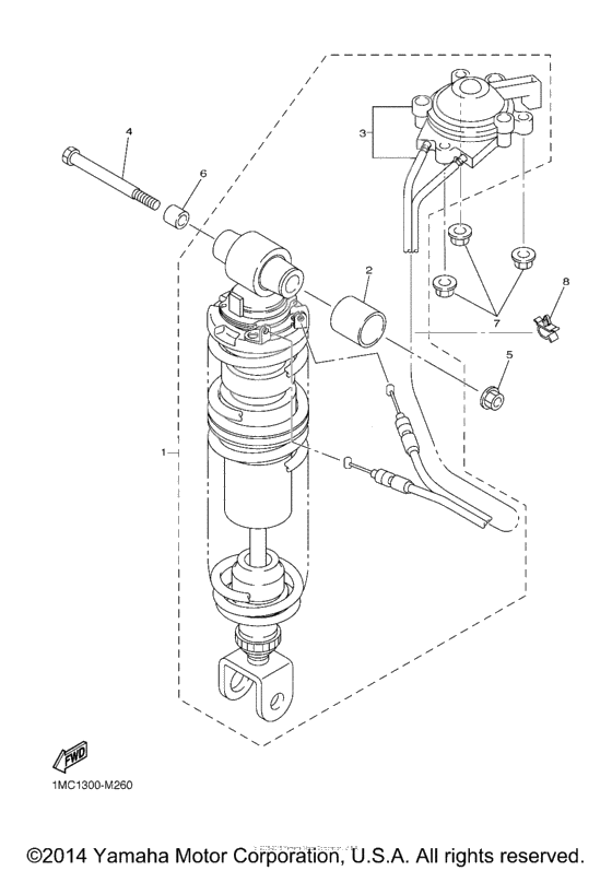 Rear suspension