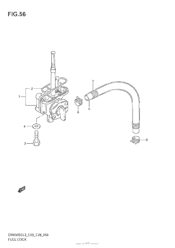 Fuel Cock (Dr650Sel3 E03)