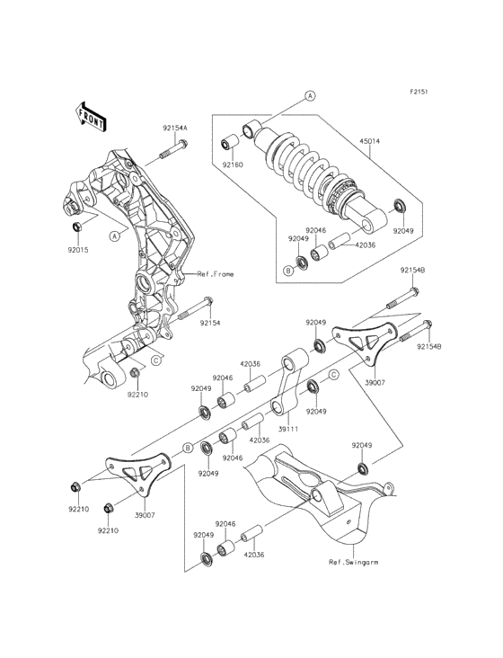 Suspension/shock absorber