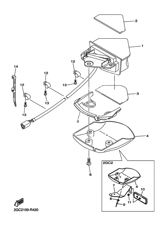 Задний фонарь (Стоп-сигнал)