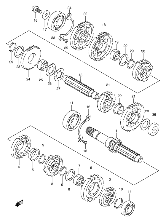 Transmission              

                  Model k1/k2/k3/k4