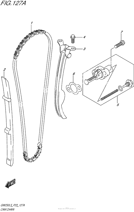 Цепь ГРМ & Натяжитель & Успокоитель